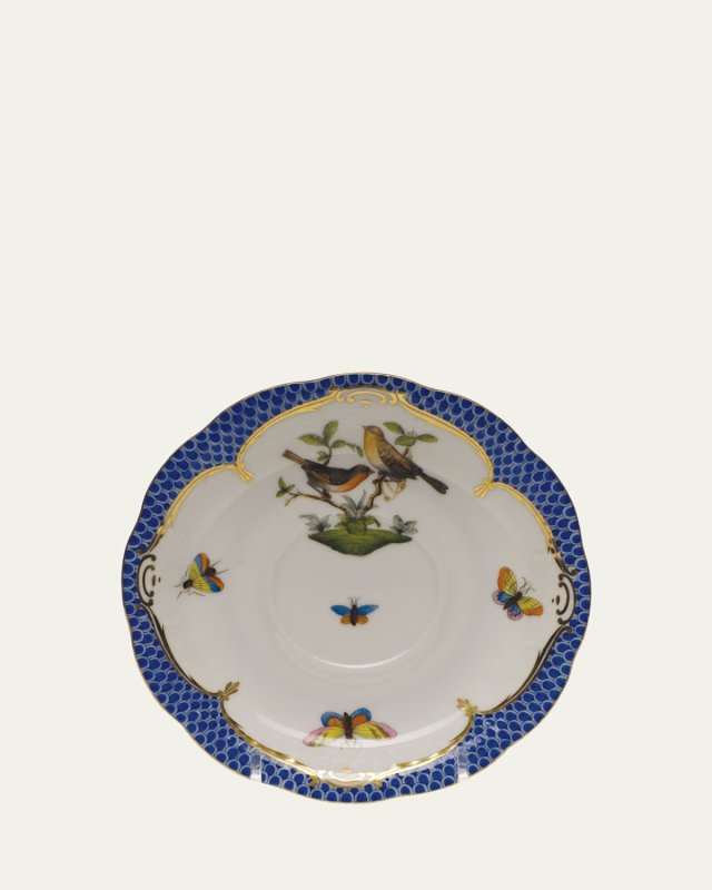 Rothschild Blue Motif 09 Tea Saucer